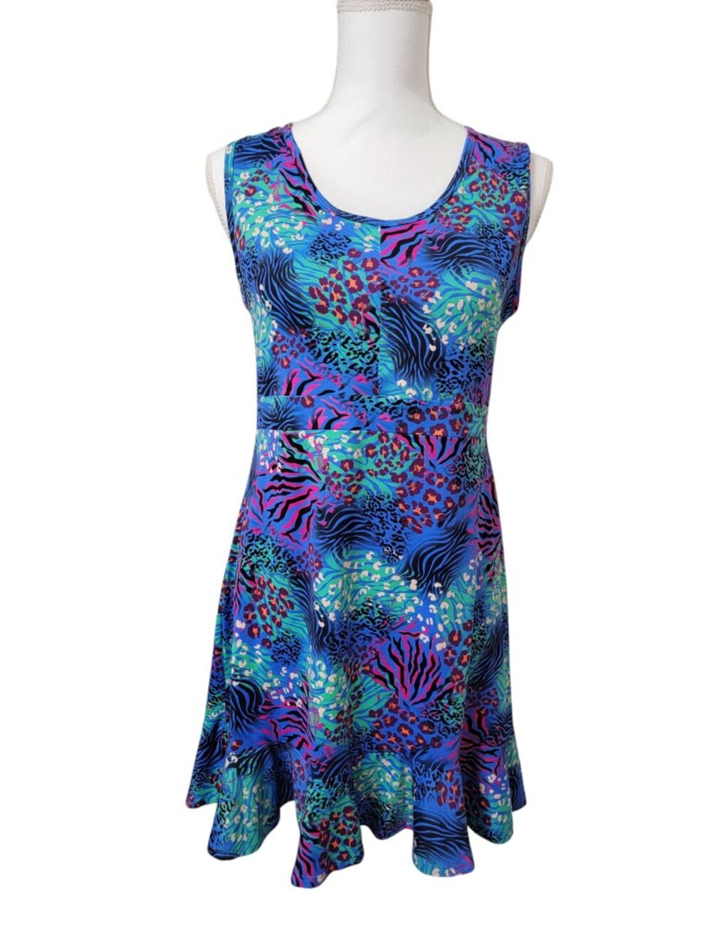 Dona Jo Size 2 (L) "Up" Dress, Performance, Athletic Activewear Sleeveless Dress
